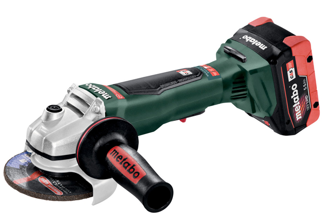 Metabo WPB 18 LTX BL 115 4.5 Inch Cordless Angle Grinder from GME Supply